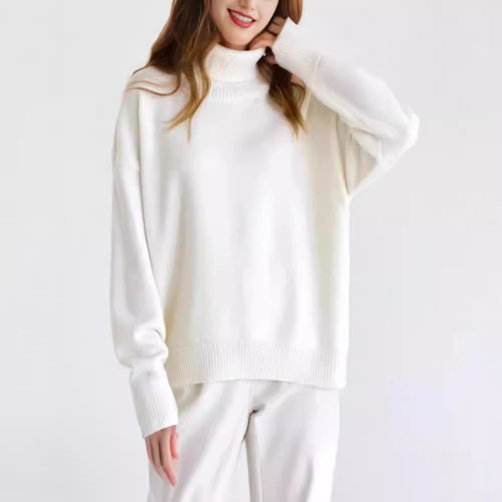 FallWinter Loose Knit Versatile Classic New-Style Womens Sweater