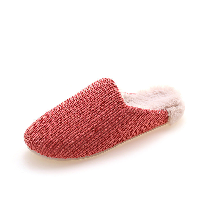 Home Baotou Couple Household Cotton Slippers