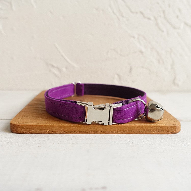 Soft and comfortable adjustable pet collar