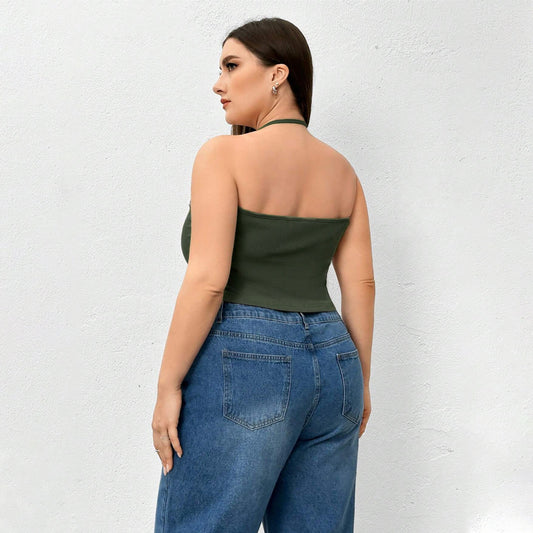 Base Layer Innerwear Halter Tank Top Vest
