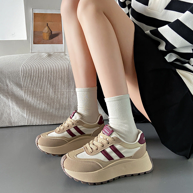 Womens Spring Sneakers For Students That Add Height