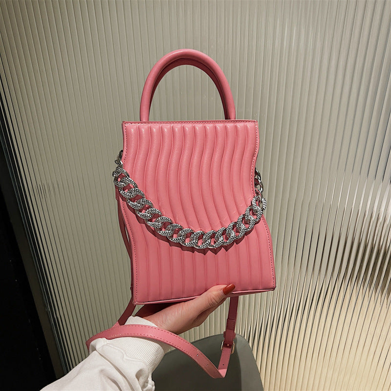 Women's Fashion New Chain S Type Shoulder Bag