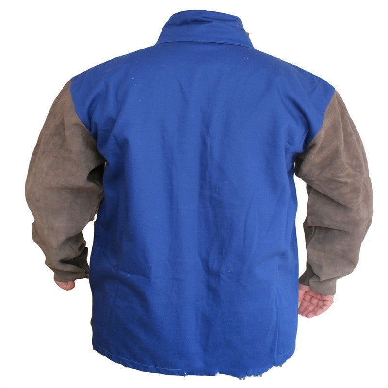 Niu Two Layer Leather Long Sleeve Welding Suit Summer Refreshing Operation