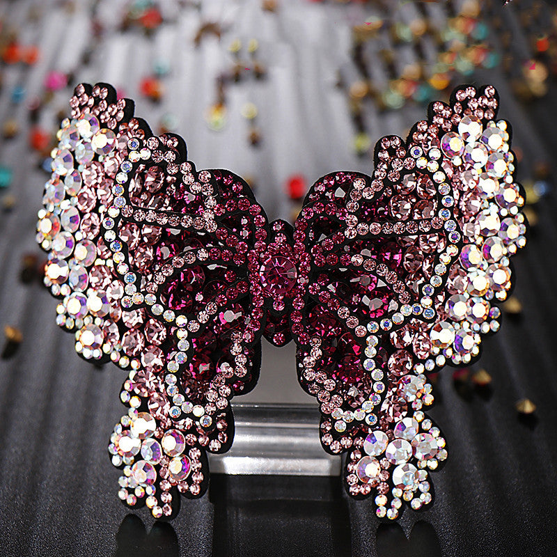 Korean Crystal Diamond Hairpin Headdress Large