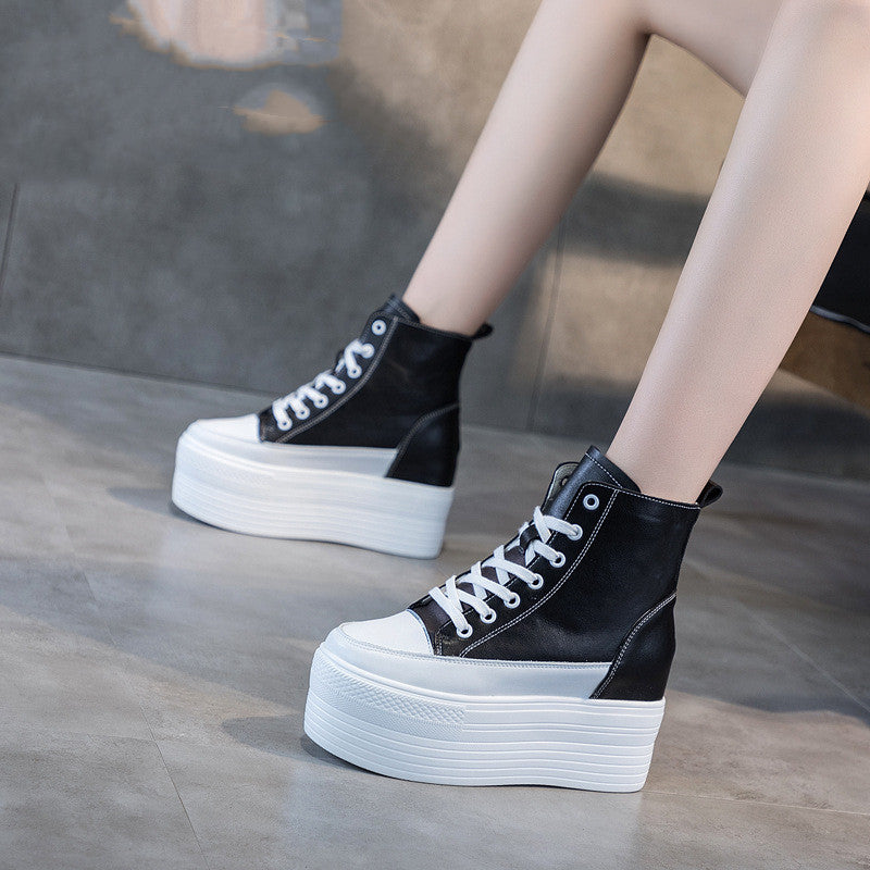 Super High Heel 12cm Platform Women's Boots