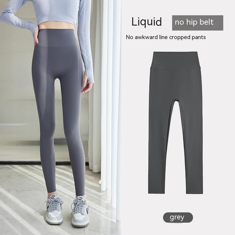 Cropped Shark Pants Women's Outer Wear Base Seamless High Waist