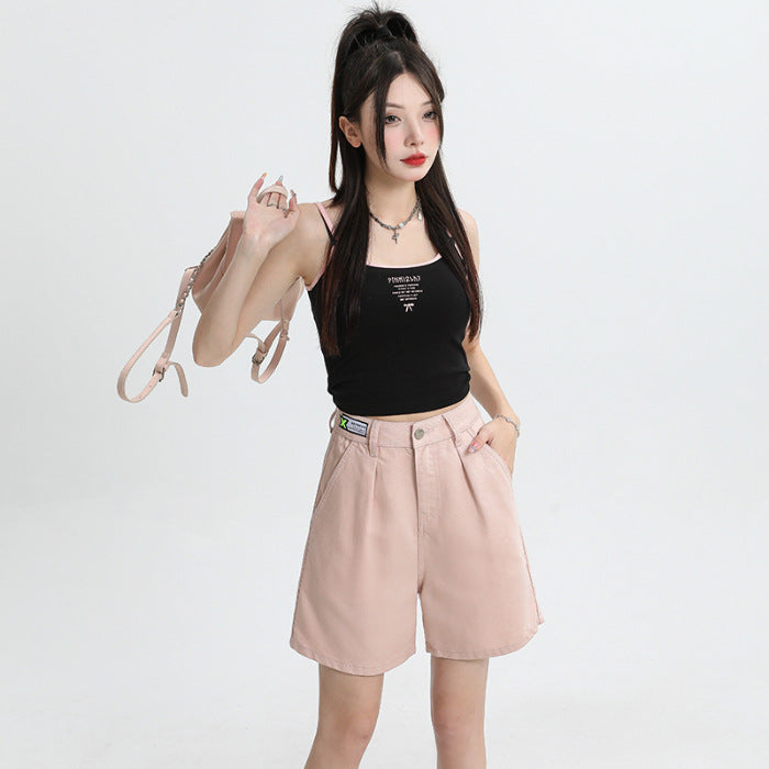Summer Tencel Lyocell Ultra-thin Shorts Denim Shorts