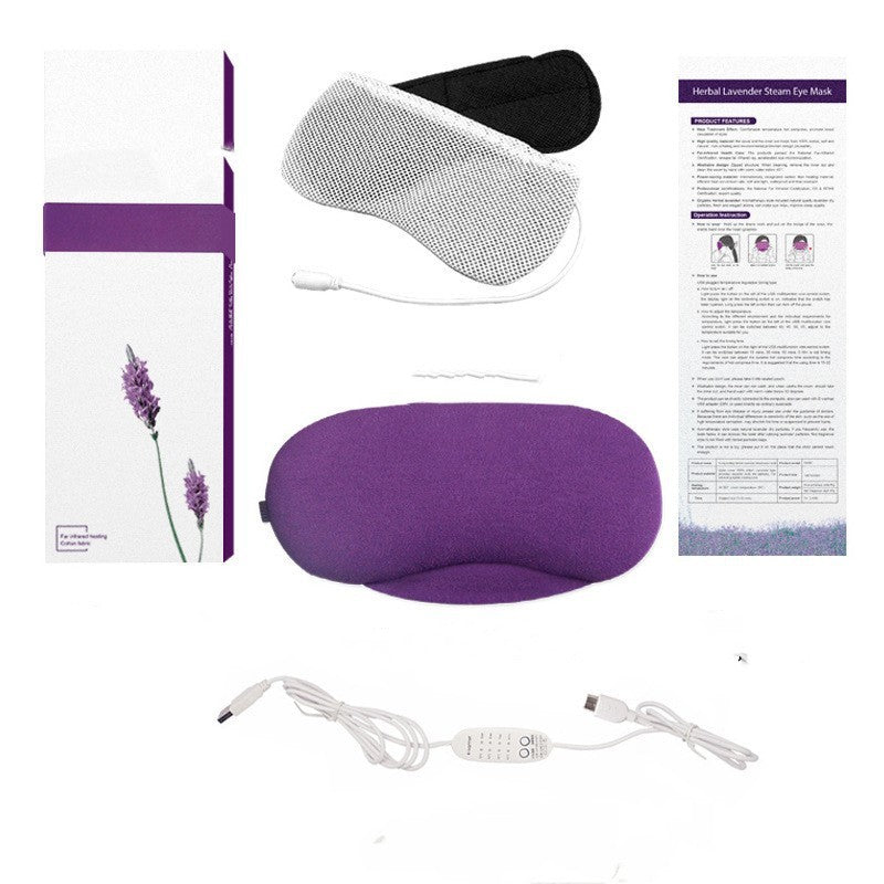 Intelligent Eye Mask USB Steam Hot Compress Massage