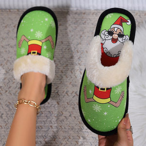 Simple Couple Thermal Cotton Slippers