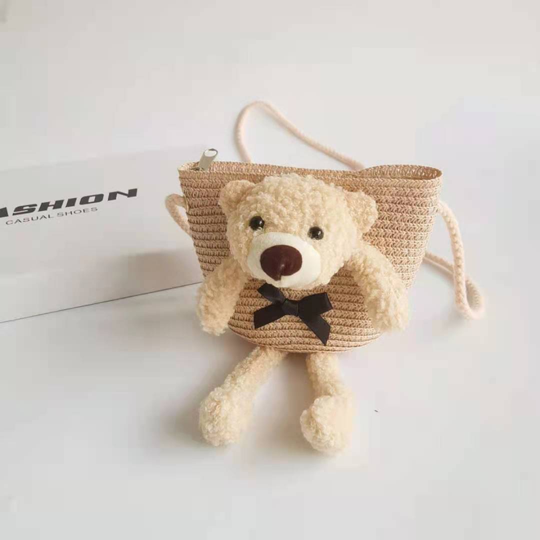 Mini Cute Bear Decorative Bag Diagonal Cross
