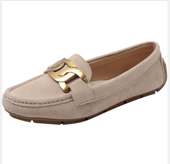Soft Bottom Buckle Women's Platform Shoes