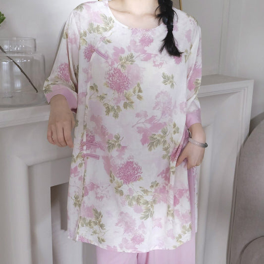 Can Be Worn Outside New National Style Poppin Pajamas Suit