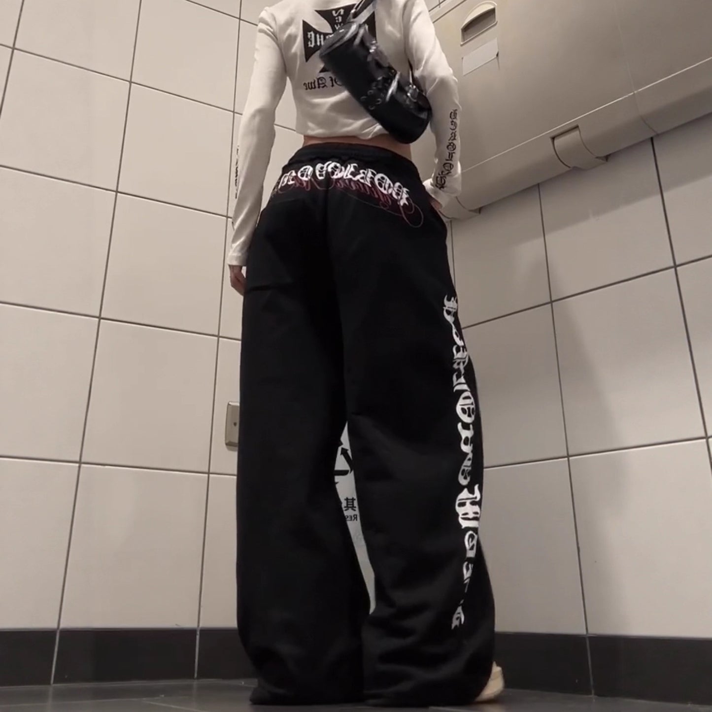Womens American Gothic-Style Sweatpants Track Pants