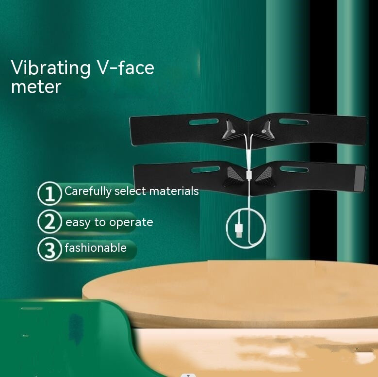 Graphene Plastic Face Mesh Breathable Small V-face Mask