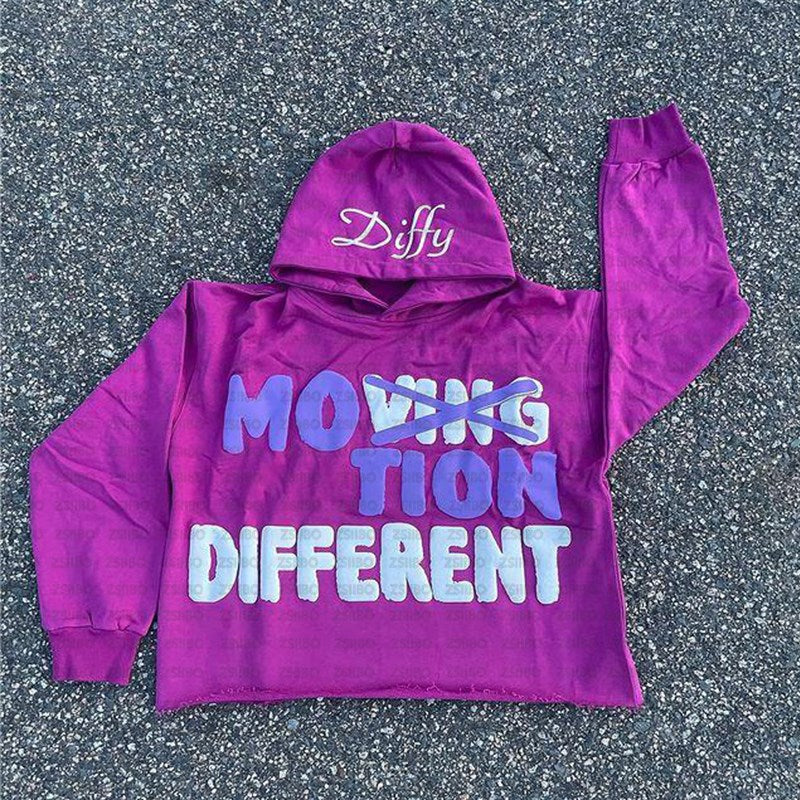 Hip Hop Gothic Style Hoodie Letter Print Sweatshirt