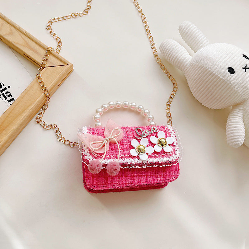 Western Style Small Square Bag Fashion Cute Girl Decoration
