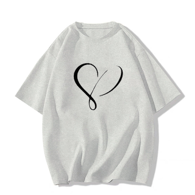 Womens Relaxed Versatile Short-sleeve Top
