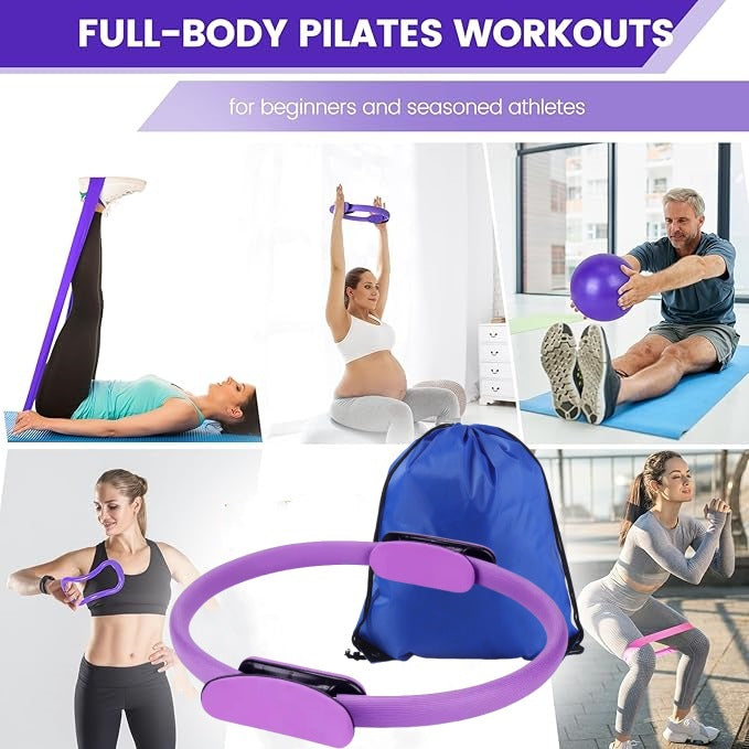 Yoga Pilates Roller 13-piece Set Fitness Suit