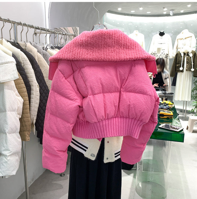 Women's Cotton-padded Jacket Winter Short Loose Thick