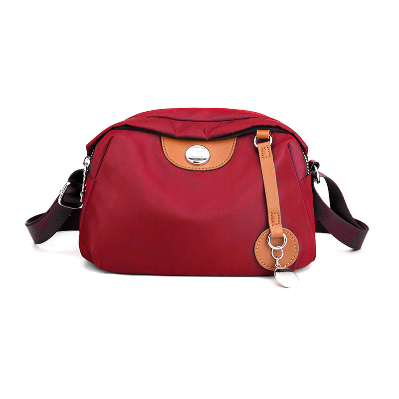Fashion Nylon Canvas Diagonal Package Casual Oxford Cloth Shoulder Bag