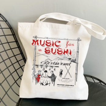 Music For Sushi House Canvas Bag