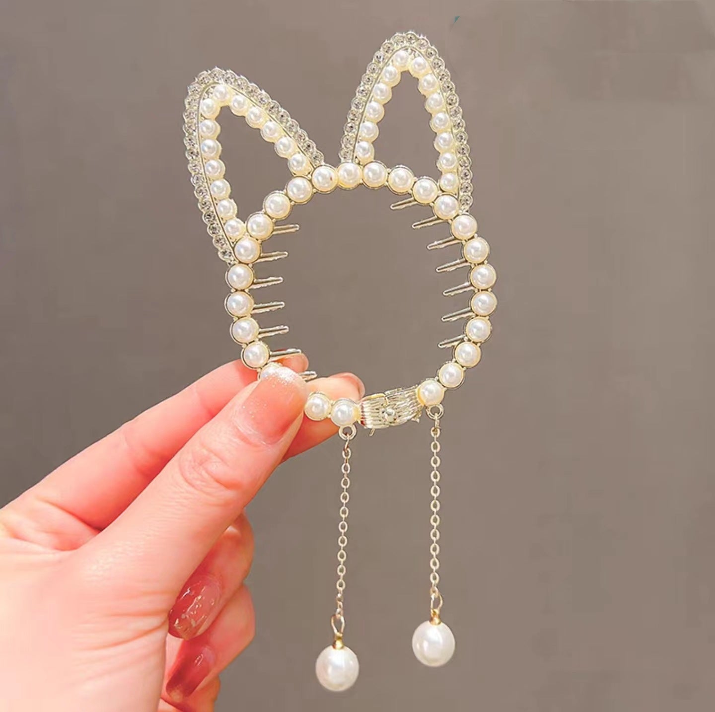 Light Luxury Ponytail Buckle Hairpin Senior Sense Updo Hair