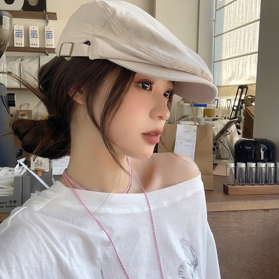 Korean Ins Bow Advance Hats Female Summer And Autumn