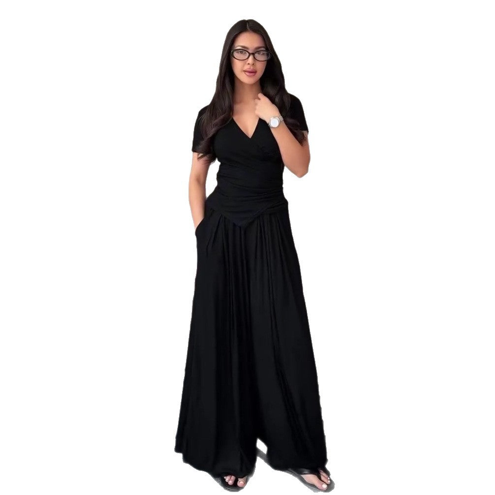 Womens Cozy And Minimalist Casual Two-Piece Set