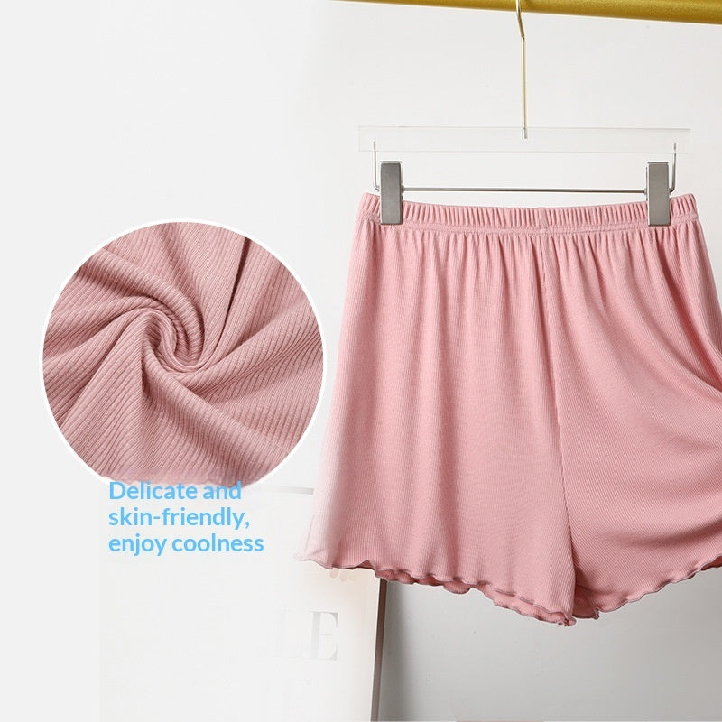 Loose-fitting Bamboo Fiber Cotton High-waisted Plus-size Casual Pants