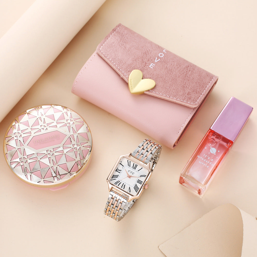 Gift Box Watch Perfume Air Cushion Wallet