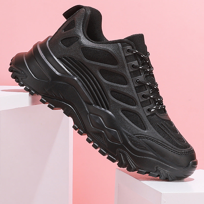 Trendy Thick Bottom Height Increasing Breathable Comfortable Four Seasons Leisure Sneaker