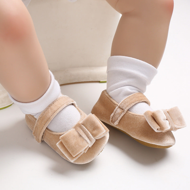 Baby Rubber Sole Princess Toddler Shoes