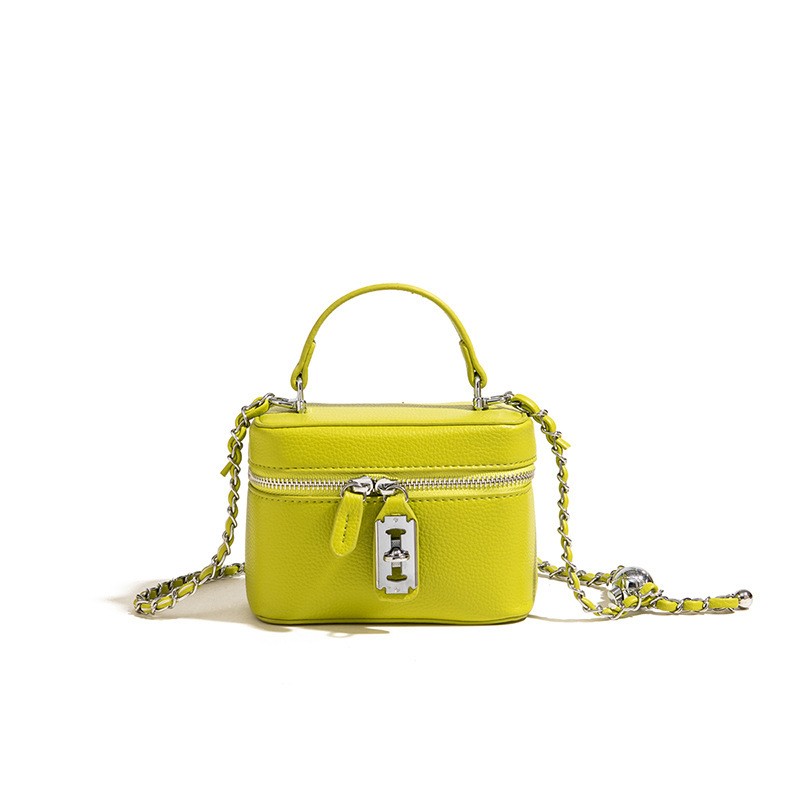 High Sense Chain Box Square Pouch Women