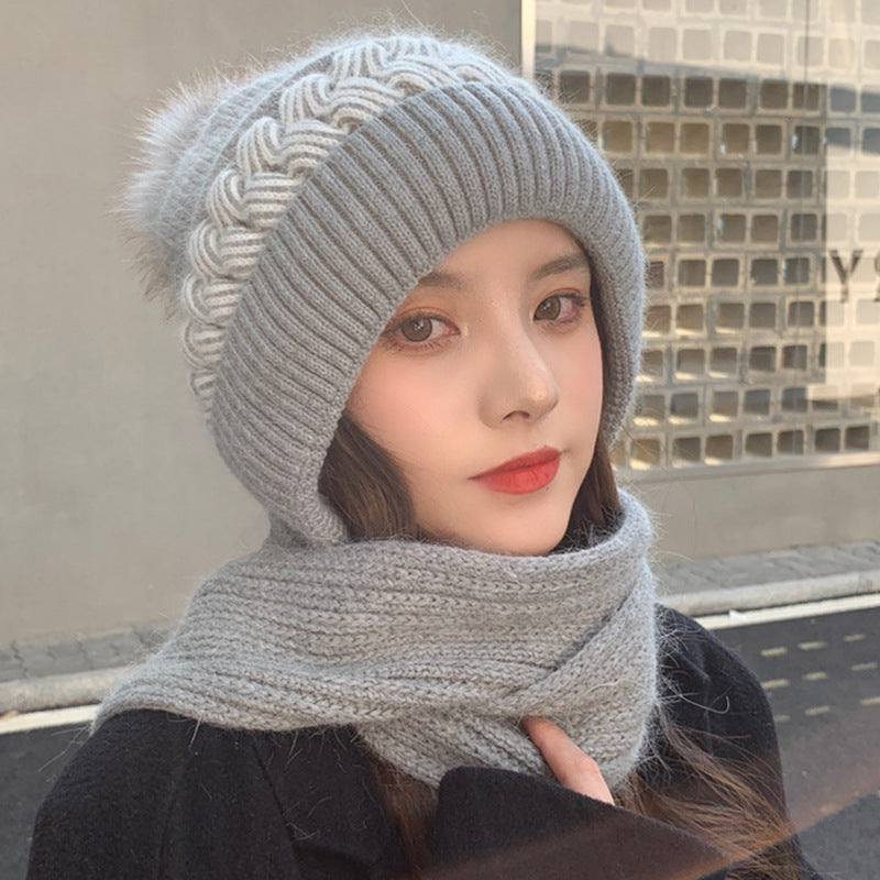 Women's Fashion Versatile Ear Protection Hat