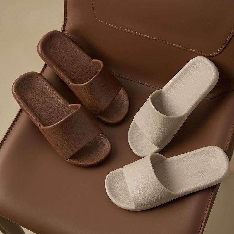 Summer High-grade Indoor Non-stinky Feet Couple Non-slip Bathroom Bath Home Slippers