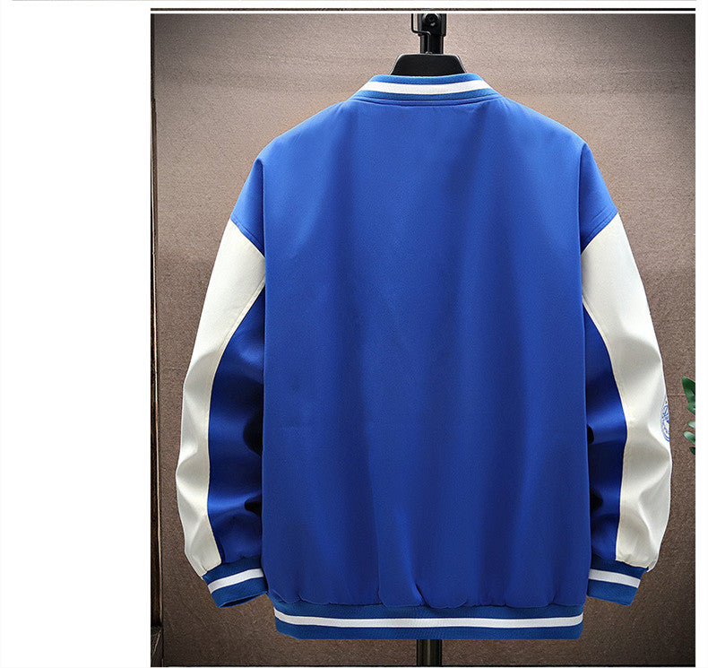 American Casual Men's Clothing Clothes Spring And Autumn Hong Kong Style Ins Men's Jacket Coat