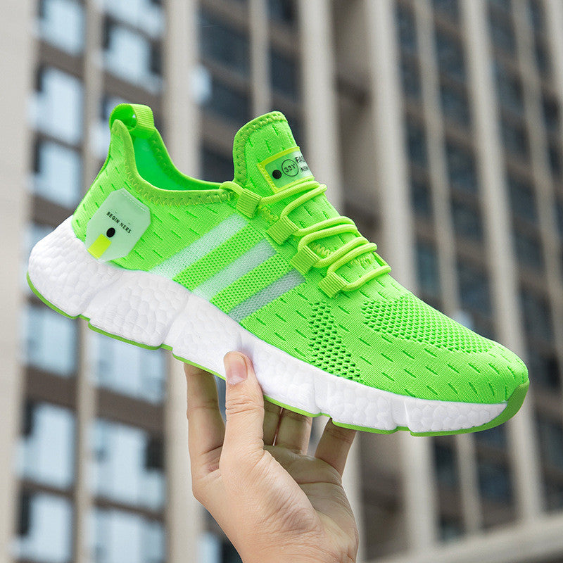 Leisure Fly Woven Breathable Sports Shoes