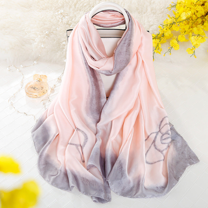 Women's Four Seasons Sunscreen Silk Scarf