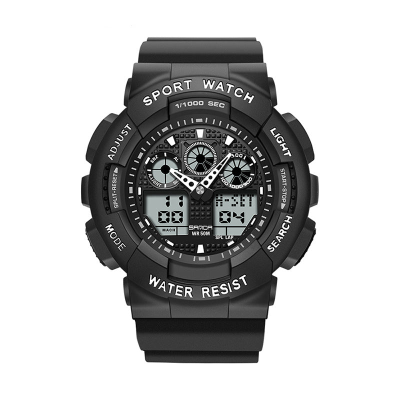 Outdoor Waterproof Multifunctional Sports Electronic Watch