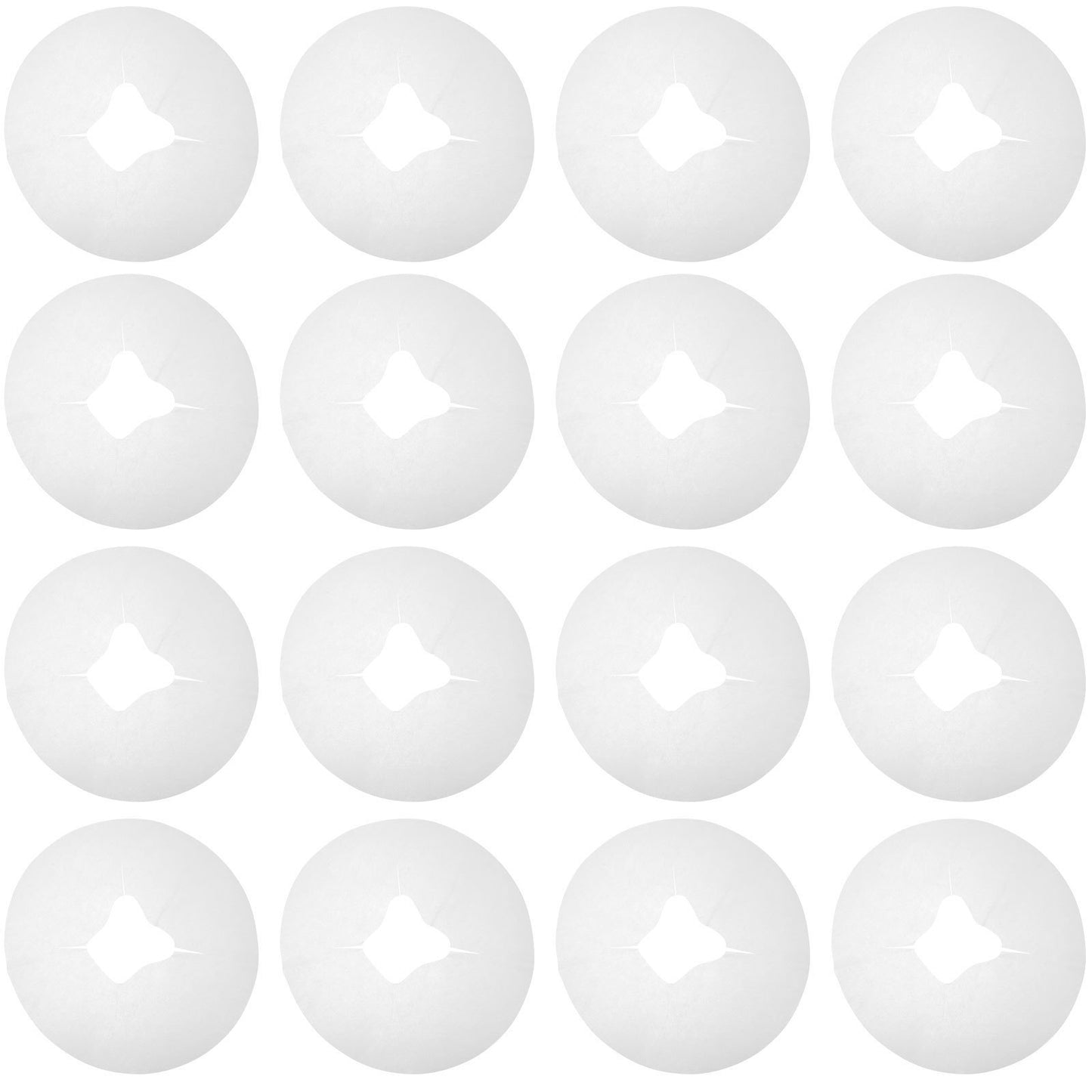 100 PCs Disposable Spa Massage Bed Sheet Head Pads
