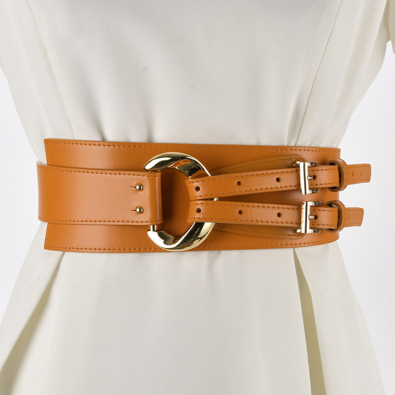 Irregular Leather Waist Seal Women's Decorative Suit Fashion Dress Sweater Bundle Belt