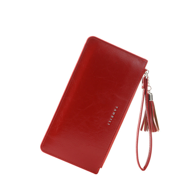 Simple Women's Long Wallet With Multi Card Slots