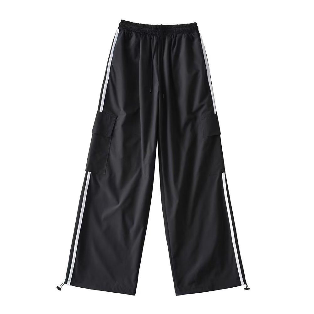 Women's Loose Straight Pocket Sweatpants