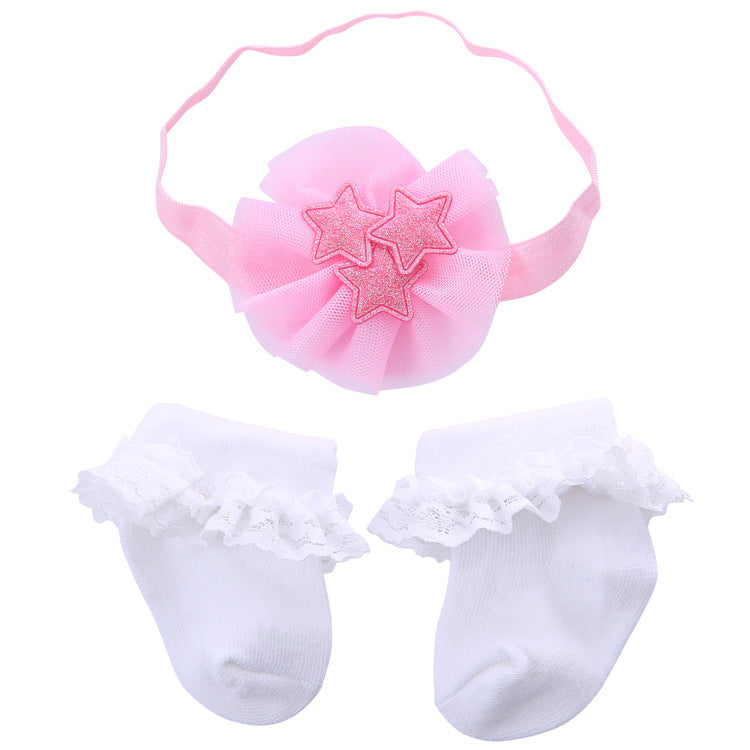 Female Bow Baby Socks Cute Princess