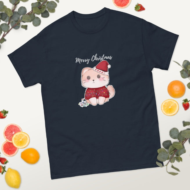 European And American Cat Digital Printing Casual Round Neck Short Sleeves T-shirt