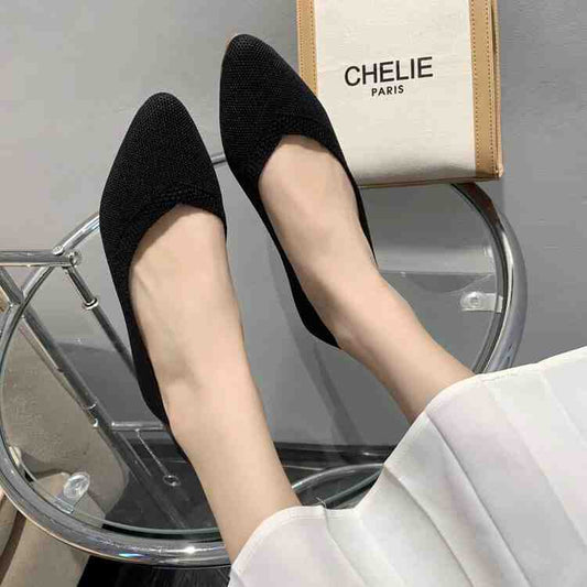 Women's Doug Shoes Pointed Toe Shallow Mouth Soft Bottom