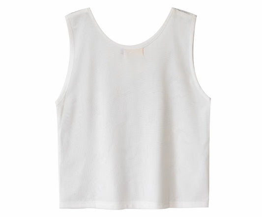 Cropped Nightclub Disco Sleeveless Top