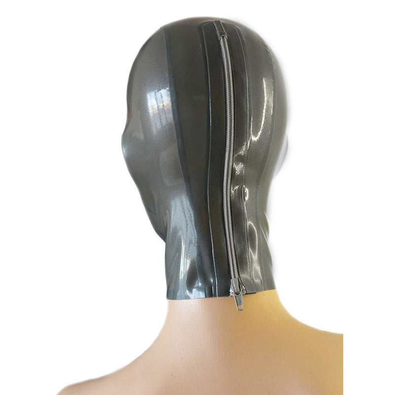 Latex Mask Head Cover Face All-inclusive Suffocation