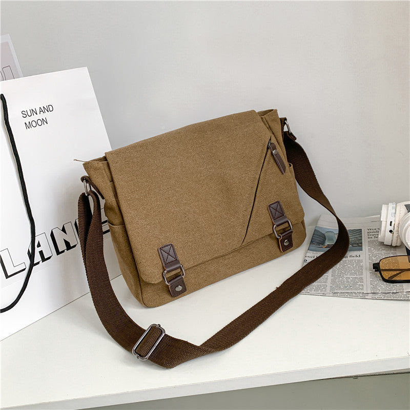 Fashion Personality College Style Canvas Male