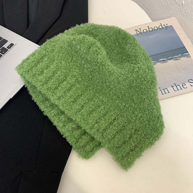 Big-headed Foreign-style Warm Ear Protection Hat